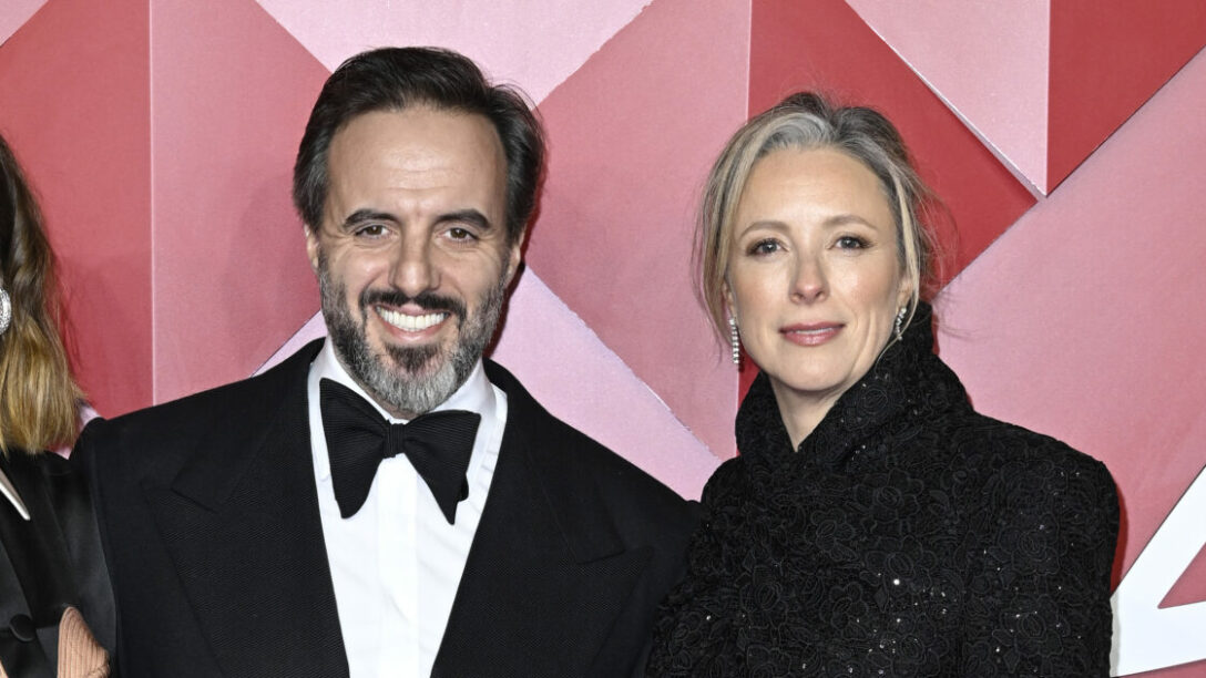 Farfatch C.E.O. José Neves and president Stephanie Phair.