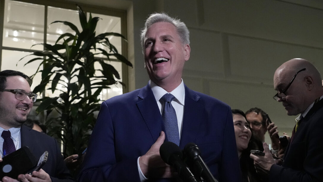 Kevin McCarthy seems invested in finding a speaker who would need him the most.