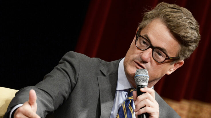 MSNBC’s Joe Scarborough took his “friends at Axios” to task over a headline that characterized the students’ letter as “pro-Palestinian,” rather than “pro-Hamas.”