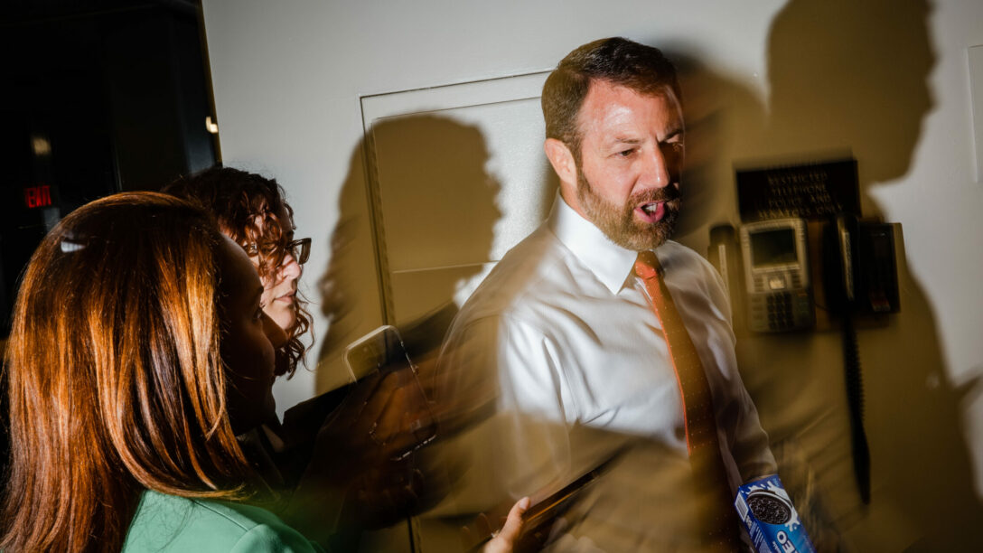 Bernie Sanders broke up what was almost a fist fight between Markwayne Mullin and a testifying teamster during a Senate HELP hearing.