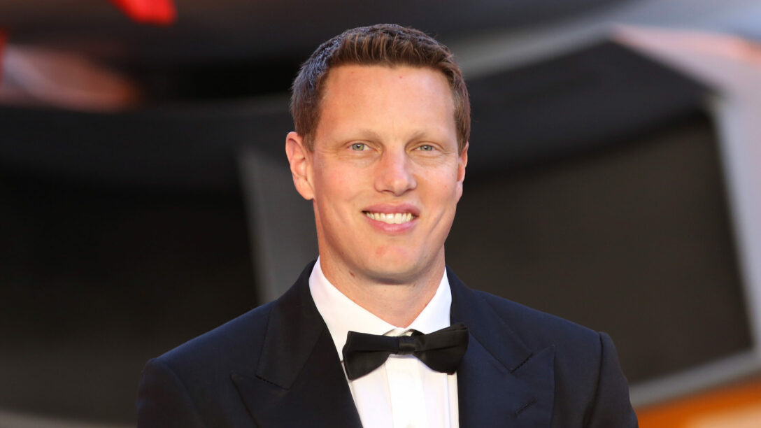 Producer David Ellison attends the Royal Film Performance and U.K. Premiere of Top Gun: Maverick at Leicester Square on May 19, 2022 in London.