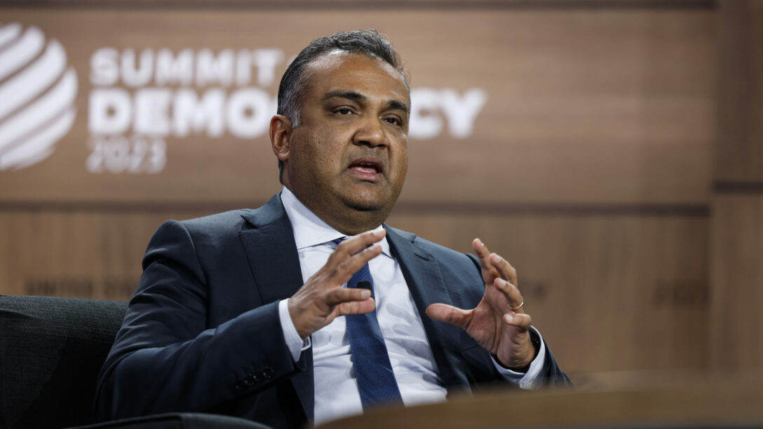 Neal Mohan, the C.E.O. of YouTube.
