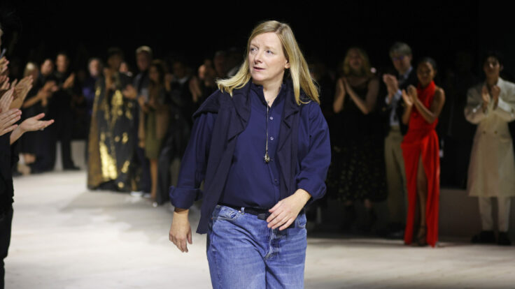 What Sarah Burton does after her departure from Alexander McQueen has become the topic du jour in Europe and England.