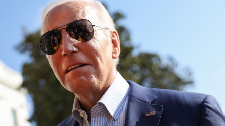 President Biden Departs the White House for Illinois