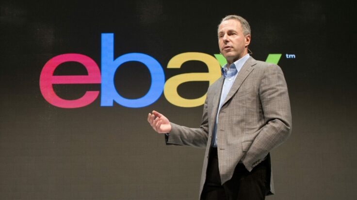 Former eBay C.E.O. Devin Wenig, whose exorbitant salary and profligate spending were highlighted in reporting by David and Ina Steiner.