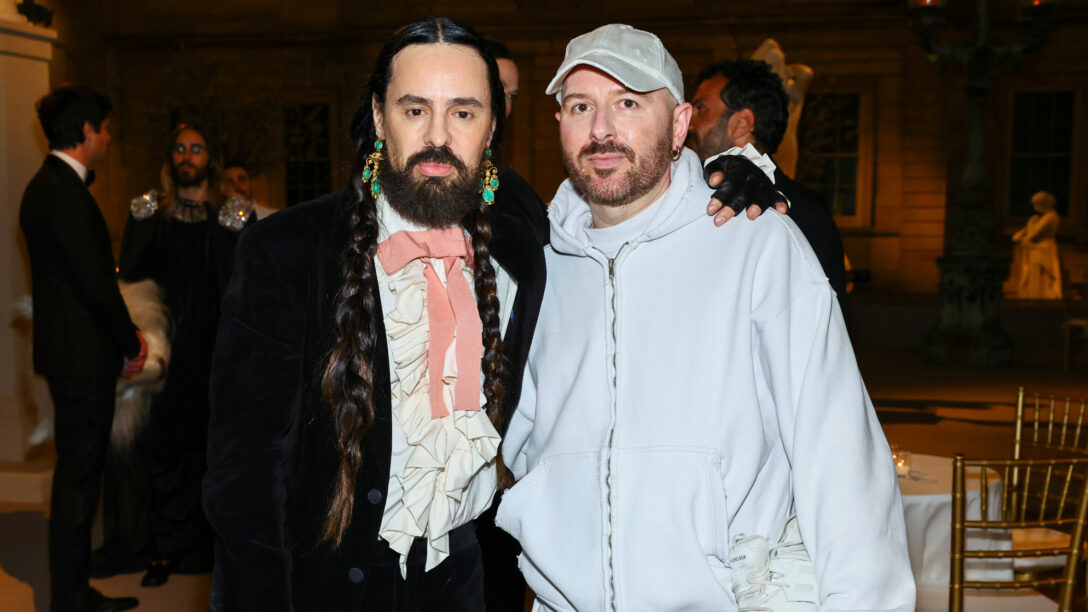 Former Gucci designer Alessandro Michele, who seems increasingly likey to land at Fendi, and Balenciaga designer Demna.