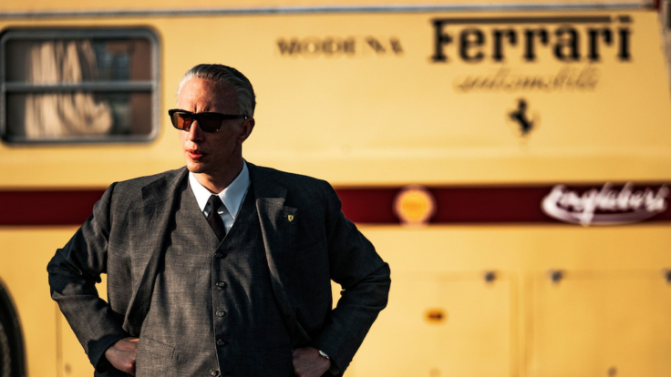 Adam Driver in 'Ferrari.'