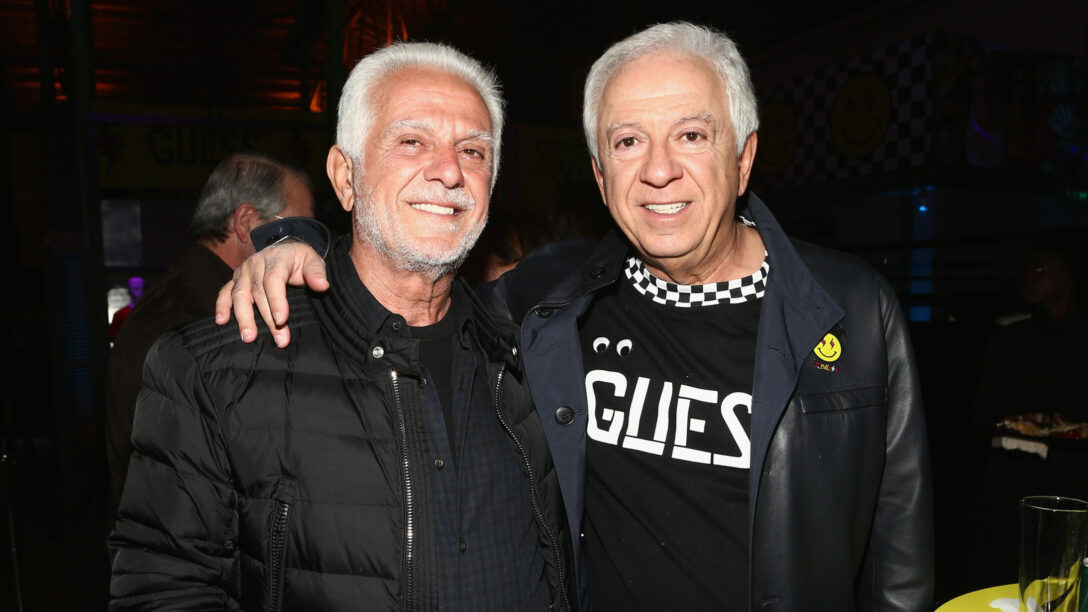 Guess co-founders, brothers Maurice and Paul Marciano.