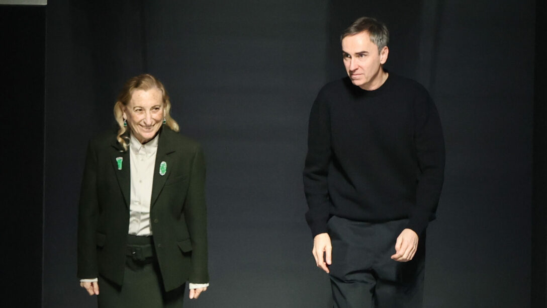 Miuccia Prada Raf Simons