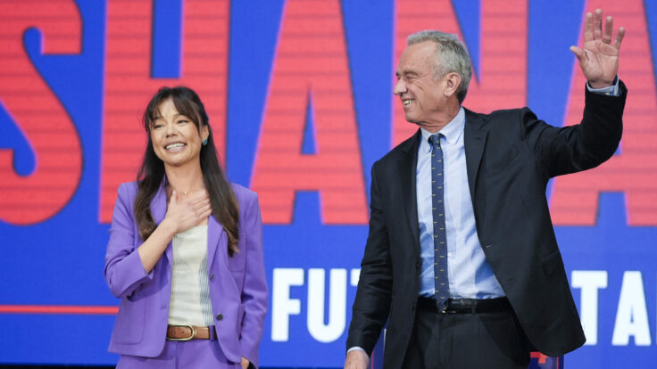 Nicole Shanahan Robert F. Kennedy Jr.
