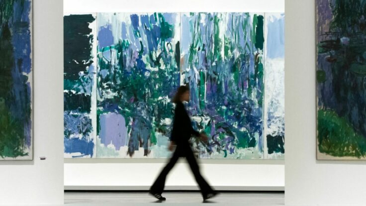joan mitchell Claude Monet paintings
