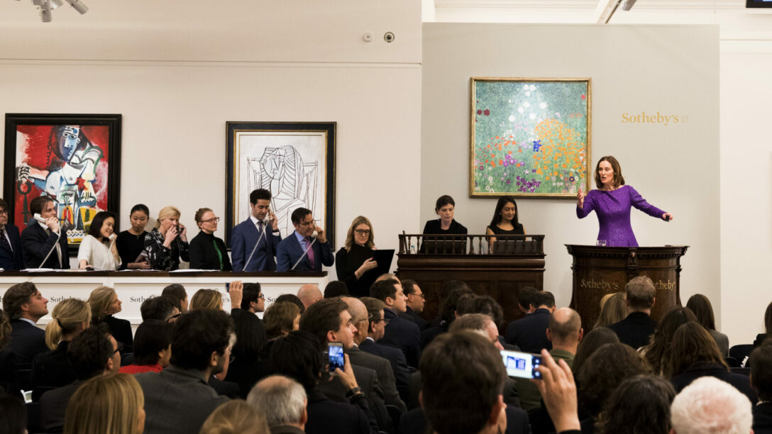 sotheby's auction gustav klimt