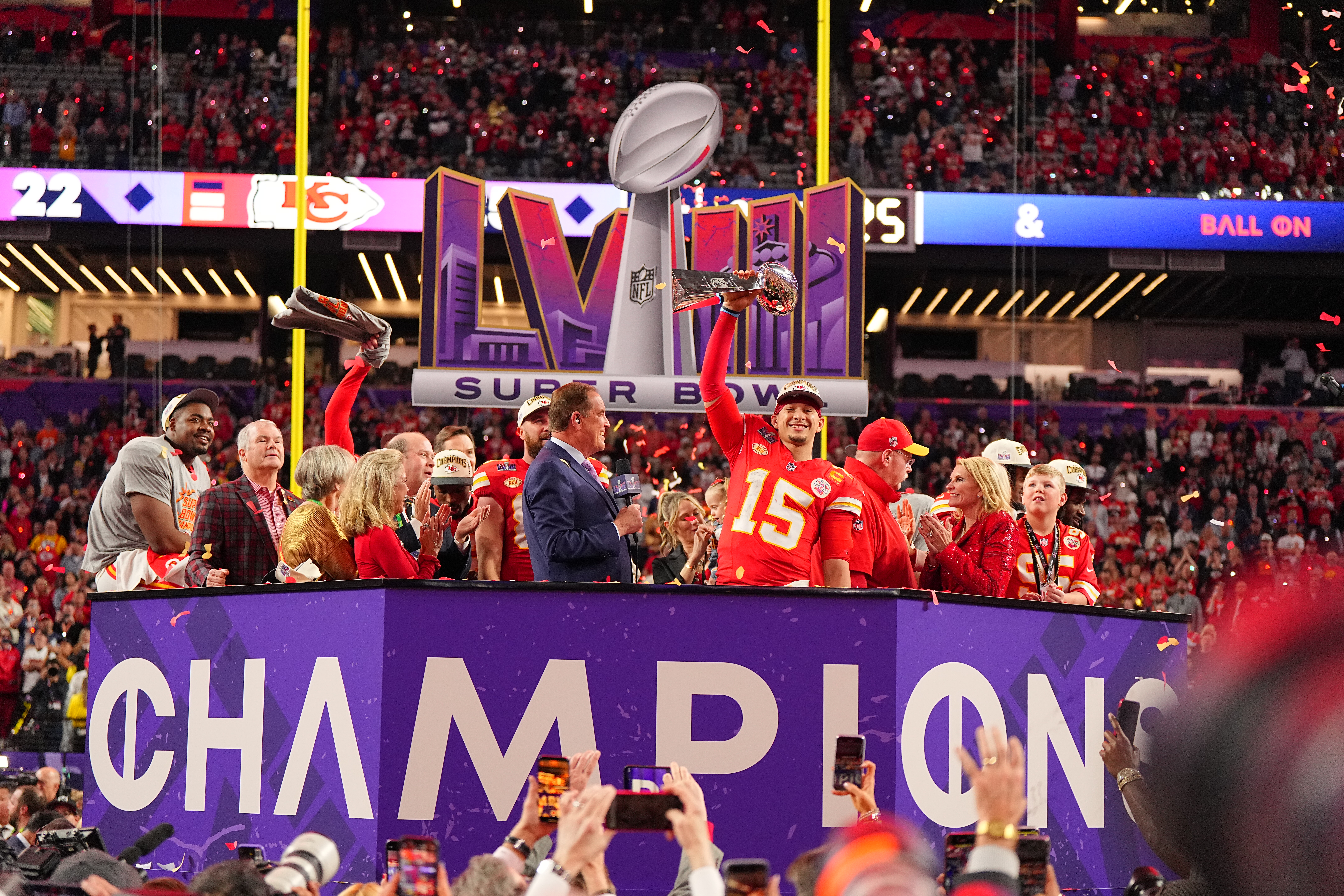 super bowl LVIII kansas city chiefs patrick mahomes