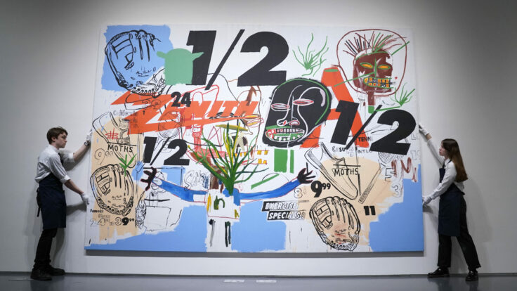 Sotheby's Andy Warhol Jean-Michel Basquiat "Untitled"