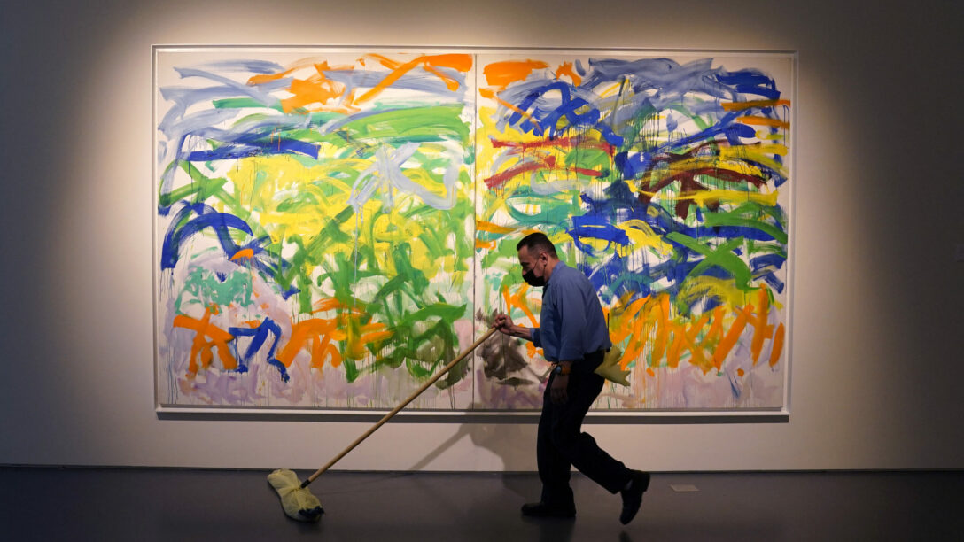 Joan Mitchell "Ground" sotheby's art auction