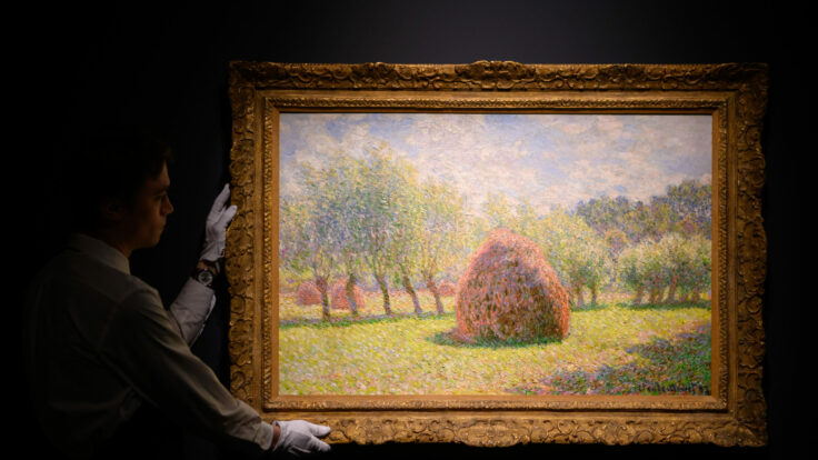claude monet art auction