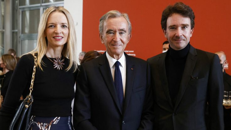 Bernard Arnault Delphine Arnault Antoine Arnault