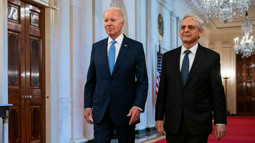 joe biden Merrick Garland