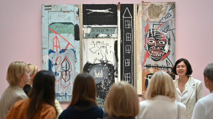 Jean-Michel Basquiat "Portrait of the Artist as a Young Derelict"