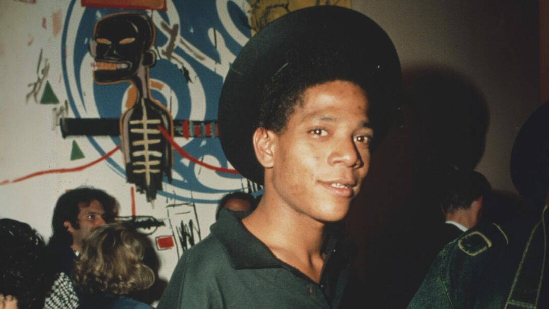 Jean-Michel Basquiat circa 1985