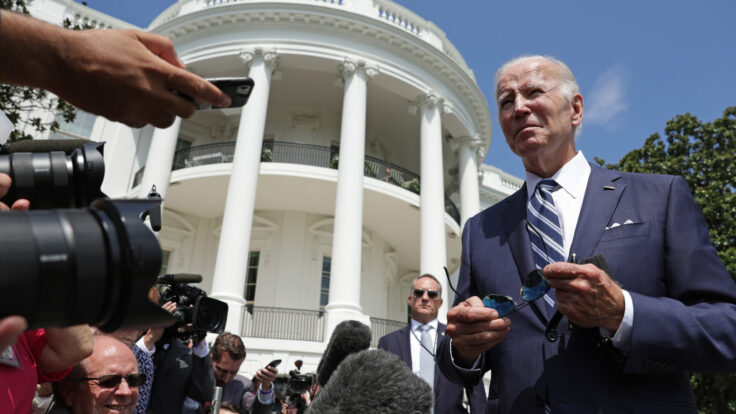 joe biden press