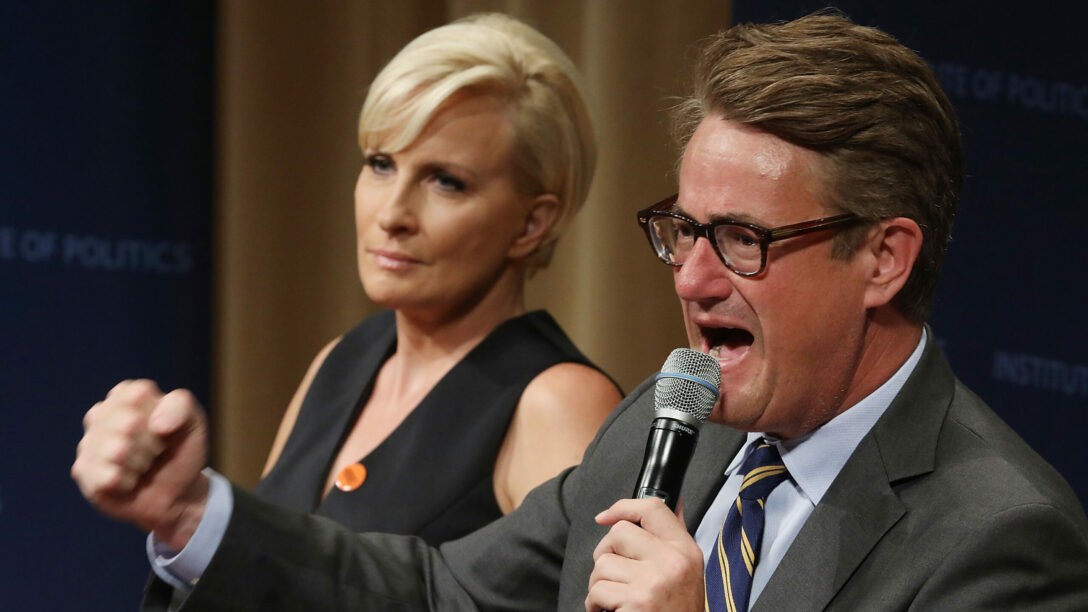 morning joe hosts Joe Scarborough and Mika Brzezinski
