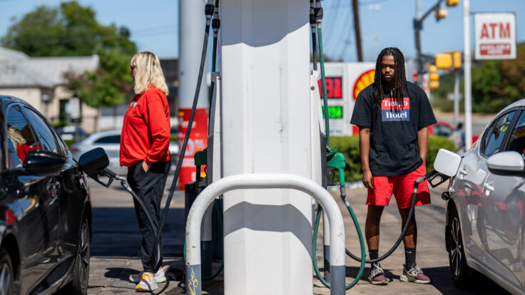 gas station