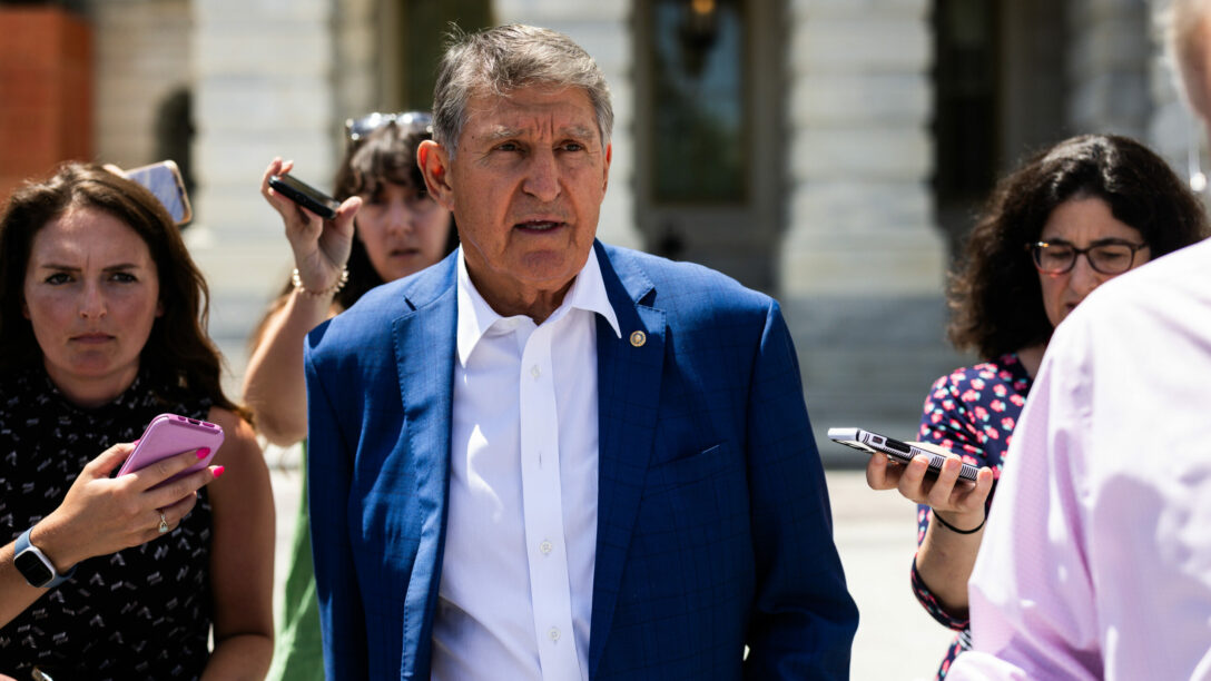 Joe Manchin is considered a top K Street recruit.