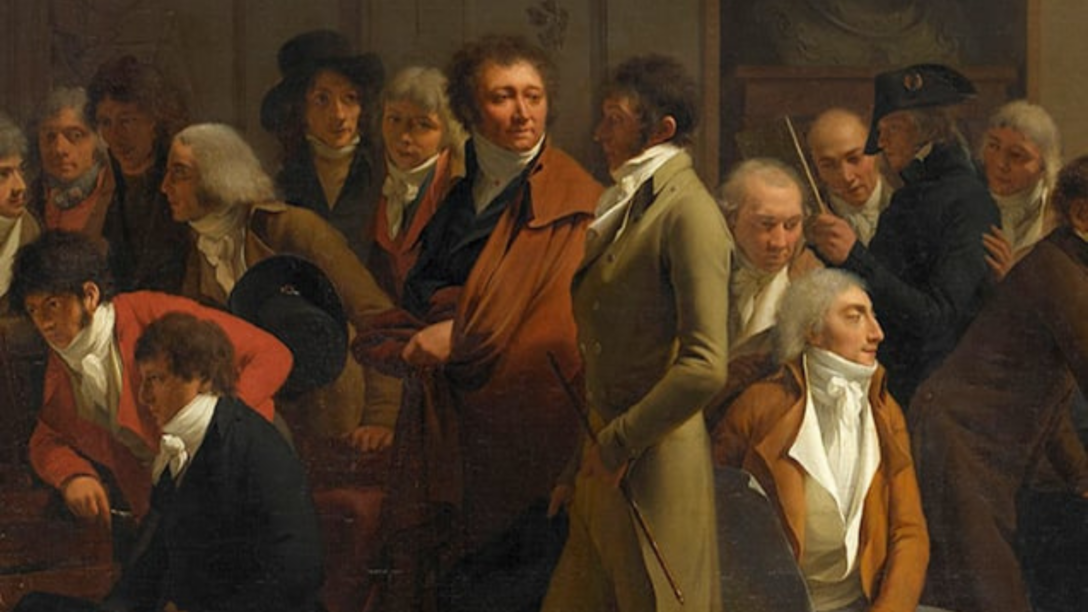 Louis-Léopold Boilly, Meeting of Artists in Isabey’s Studio