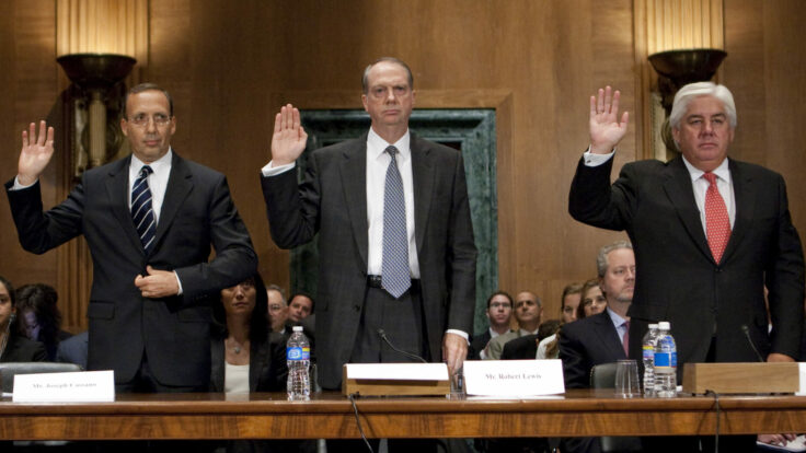 aig joseph cassano Martin Sullivan robert lewis