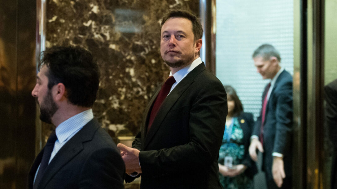 elon musk trump tower