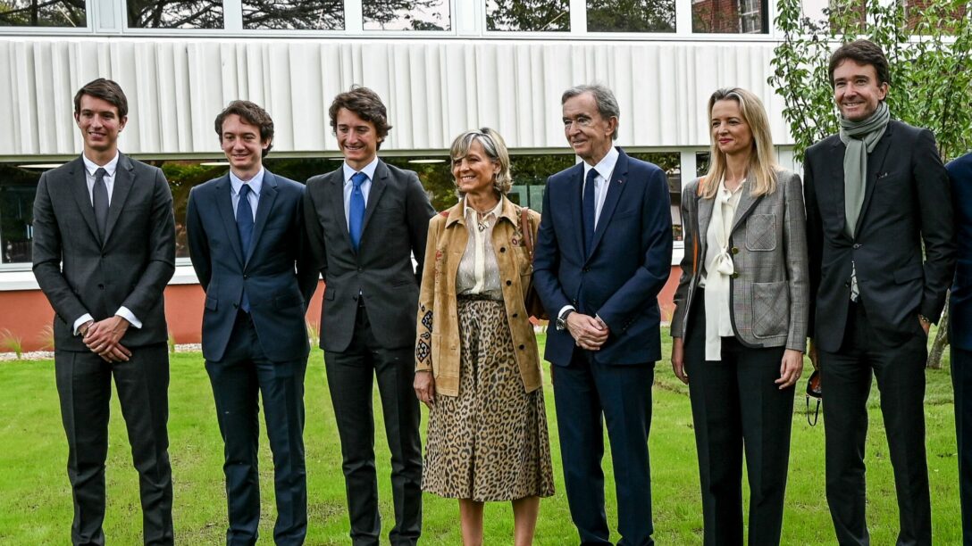 Bernard Arnault antoine delphine alexandre frederic