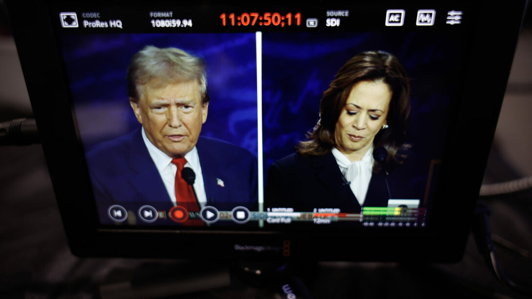 trump harris