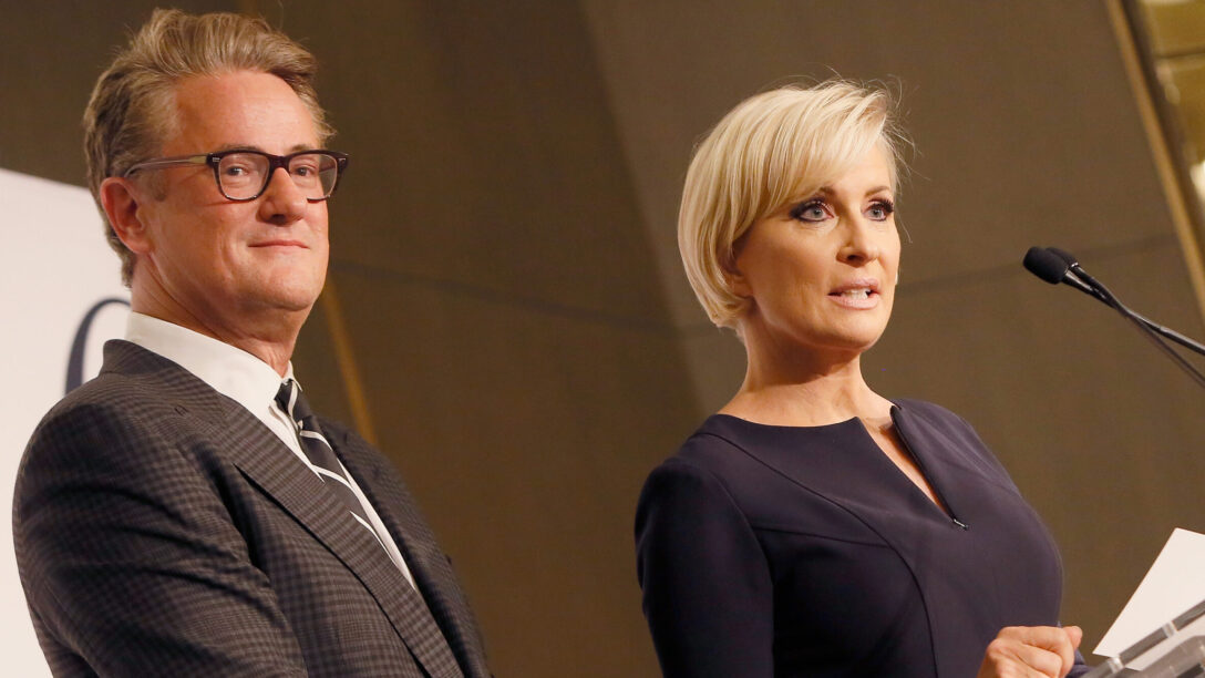 Joe Scarborough and Mika Brzezinski