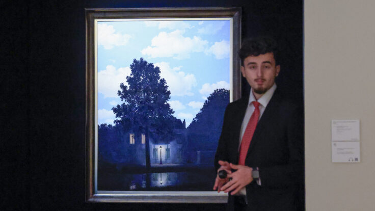 Rene Magritte L'empire des lumières