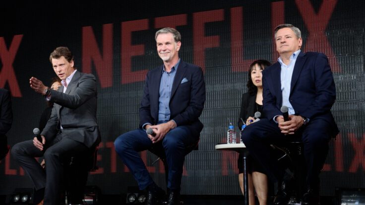 greg peters Reed Hastings ted sarandos netflix