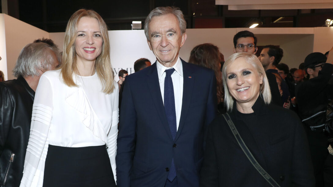 Delphine Arnault Bernard Arnault Maria Grazia Chiuri