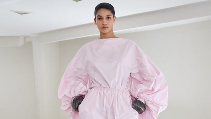 alaia runway pink