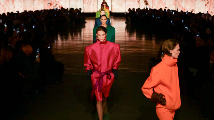 Saint Laurent Womenswear Fall/Winter 2025-2026 show Paris Fashion Week