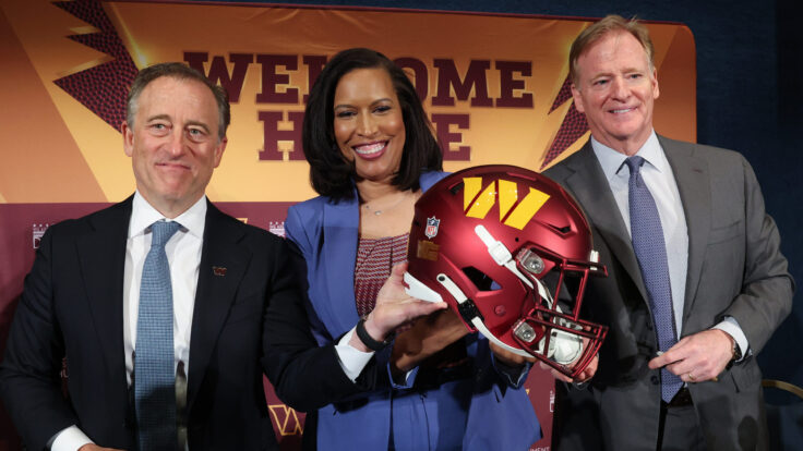 Josh Harris, Muriel Bowser, Roger Goddell, Washington Commanders