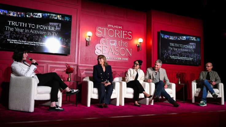 Julia Alexander, Lauren Greenfield, Yahlin Chang, Eric Tuchman, and Eric Kripke Puck Stories of the Season: Emmys