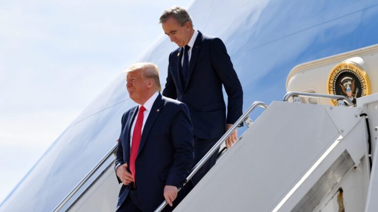 donald trump bernard arnault