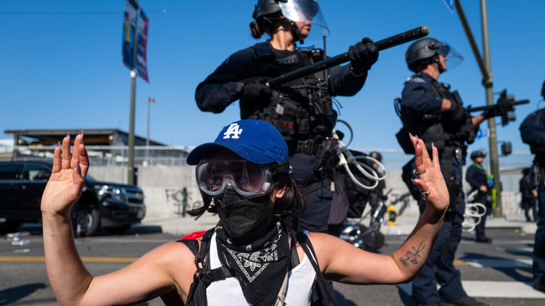 los angeles protests ice