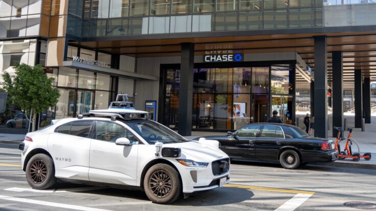 Waymo self-driving car