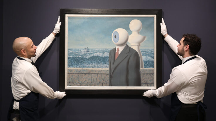 Rene Magritte art auction