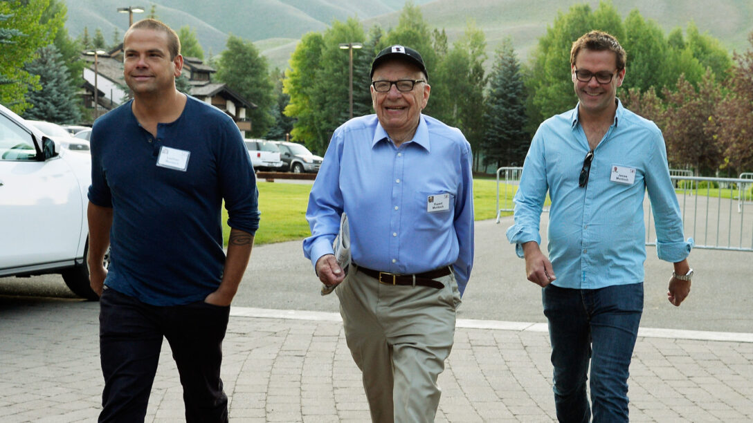 Rupert Murdoch, James Murdoch, Lachlan Murdoch