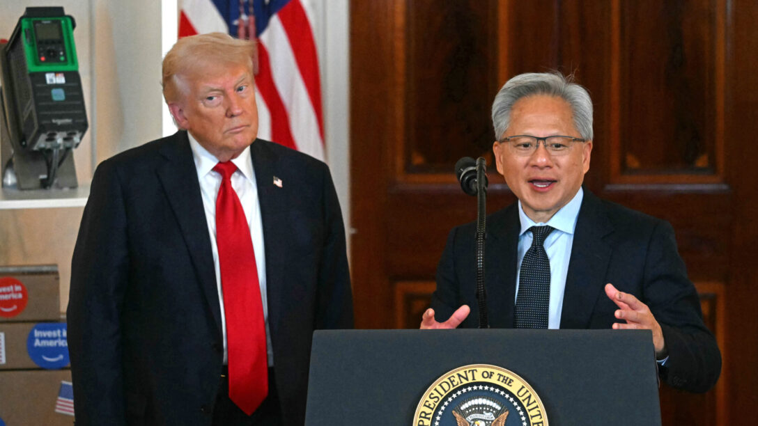 Jensen Huang, Donald Trump