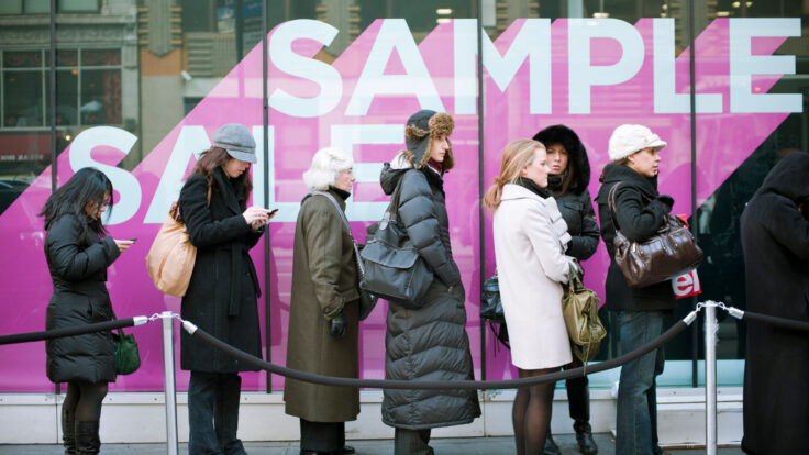 Diane Von Furstenberg sample sale in New York