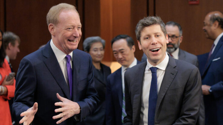 Brad Smith sam altman