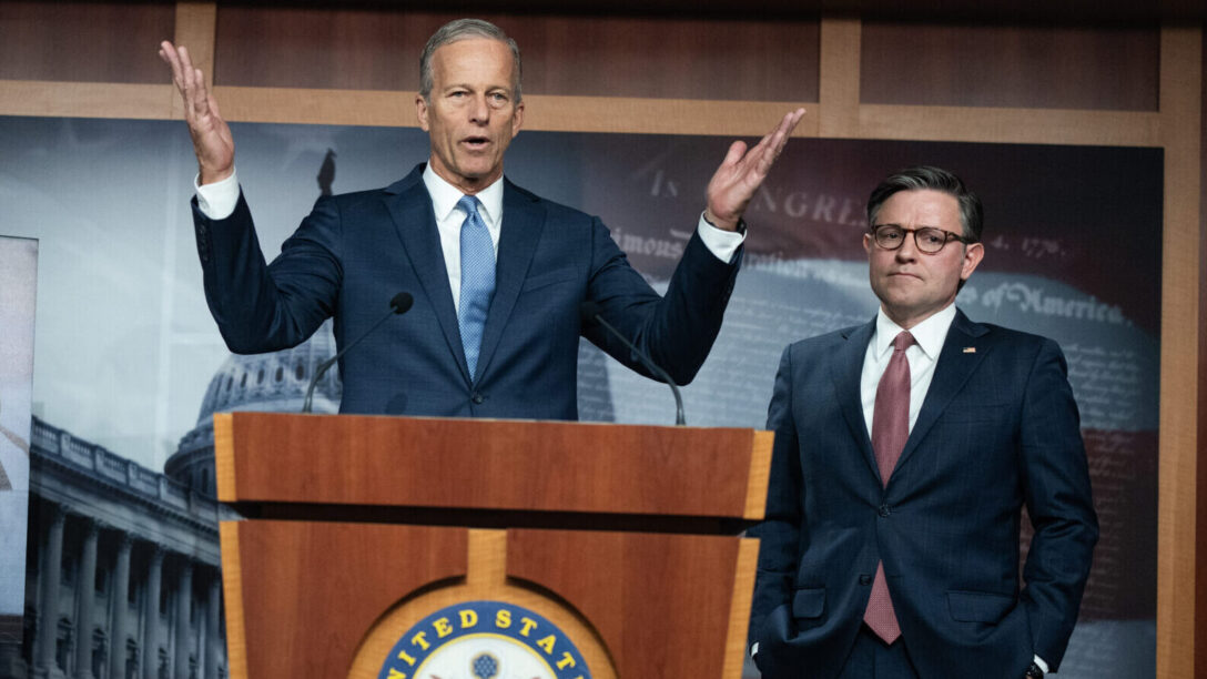 John Thune mike johnson